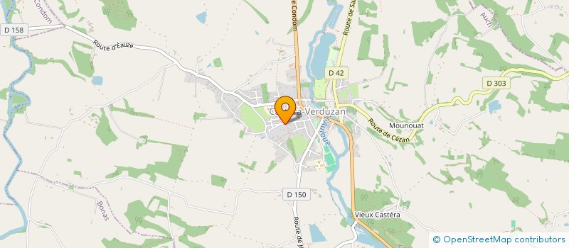 localisation de l'entreprise FIEUX  CASTERA-VERDUZAN