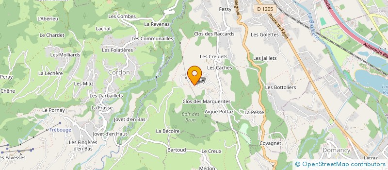 localisation de l'entreprise FIFF à SALLANCHES
