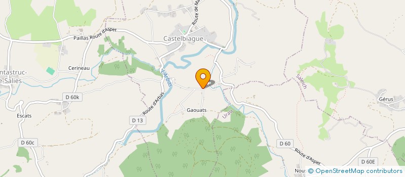 localisation de l'entreprise FIFI à RIEUX-DE-PELLEPORT