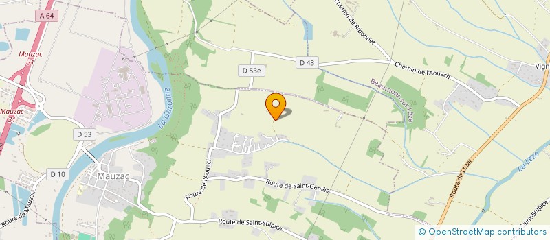 localisation de l'entreprise FIFI  MAUZAC