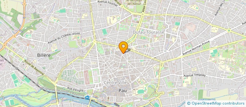 localisation de l'entreprise FIFI AND CO à PAU