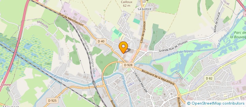 localisation de l'entreprise FIFI ET MAMOUNE à ABBEVILLE