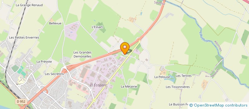 localisation de l'entreprise FIFI-GIGI  SAUMUR