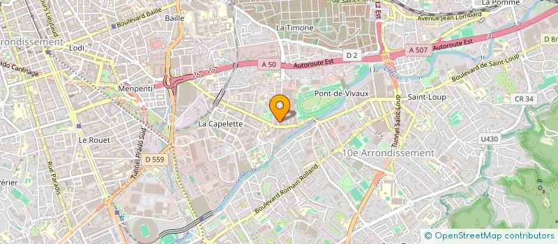 localisation de l'entreprise FIFI TURIN à MARSEILLE