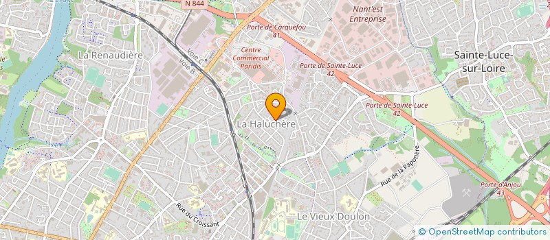 localisation de l'entreprise FIFIBRE44 à NANTES