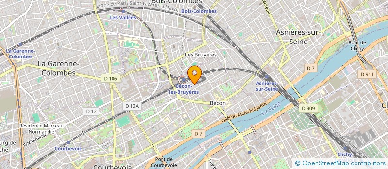 localisation de l'entreprise FIFICORP  COURBEVOIE