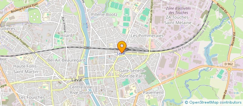 localisation de l'entreprise FIFT LAVAL à LAVAL