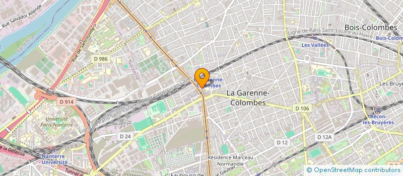 localisation de l'entreprise FIFTY FIFTY à NANTERRE