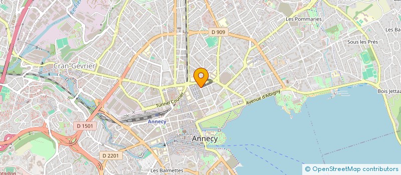 localisation de l'entreprise FIFTY-KATZ à ANNECY