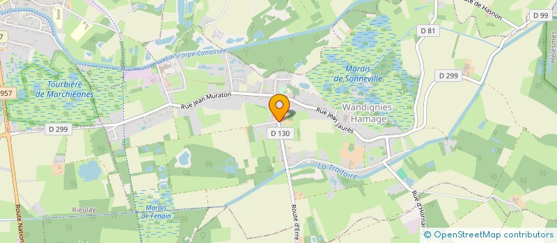 localisation de l'entreprise FIFTYNINE CROSSCAMP à WANDIGNIES-HAMAGE