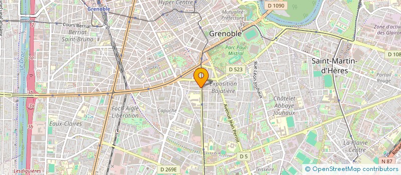 localisation de l'entreprise FIFU à GRENOBLE