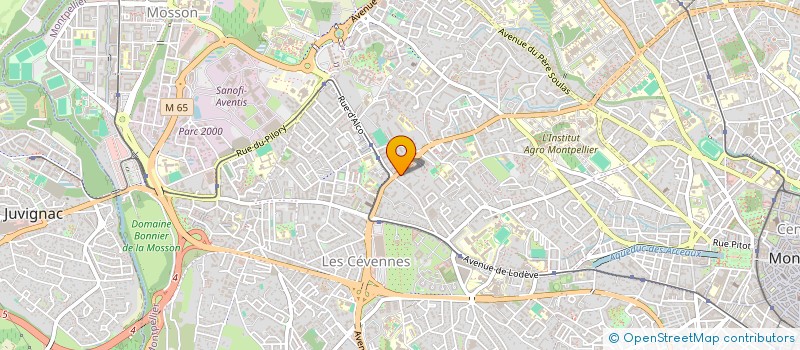 localisation de l'entreprise FIGA-MONTALBAN à MONTPELLIER