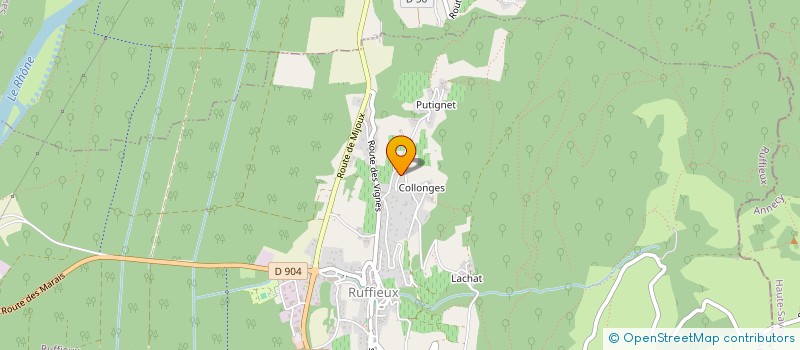 localisation de l'entreprise FIGA2C  RUFFIEUX