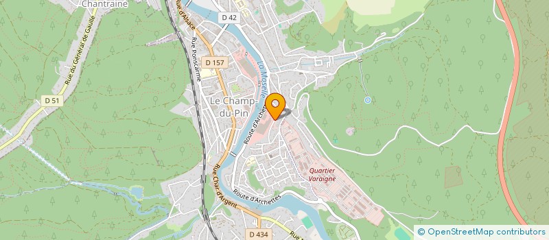 localisation de l'entreprise FIGAINE à EPINAL