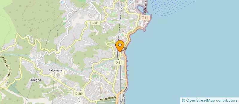 localisation de l'entreprise FIGAL à BASTIA