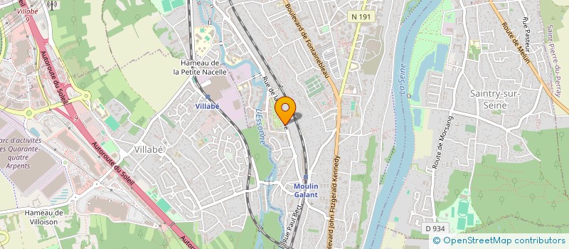 localisation de l'entreprise FIGALLO  CORBEIL-ESSONNES