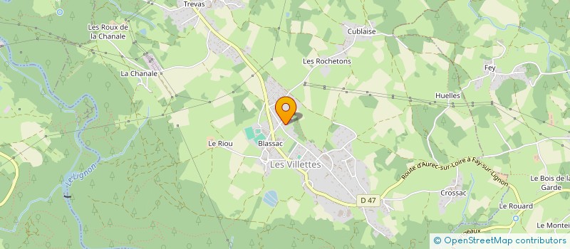 localisation de l'entreprise FIGAMAMA  LES VILLETTES