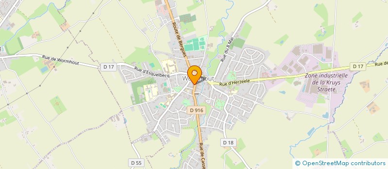 localisation de l'entreprise FIGAREXFLANDRES  WORMHOUT