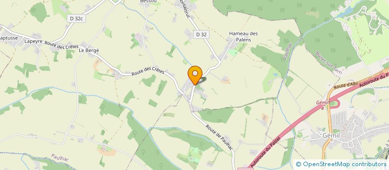 localisation de l'entreprise FIGARILLO  PAULHAC