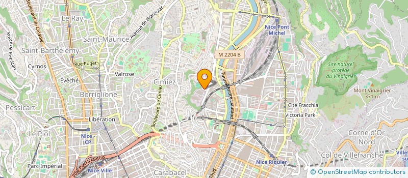 localisation de l'entreprise FIGARO à NICE