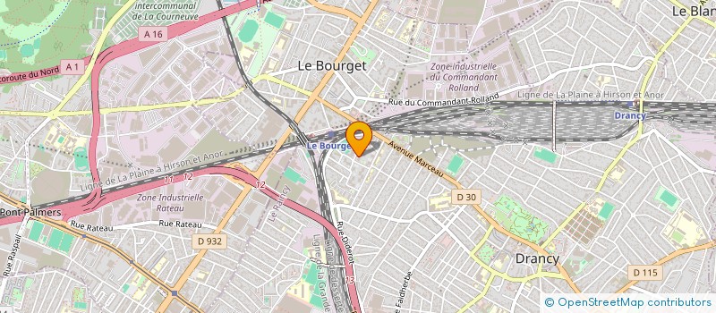localisation de l'entreprise FIGARO ELEC à DRANCY