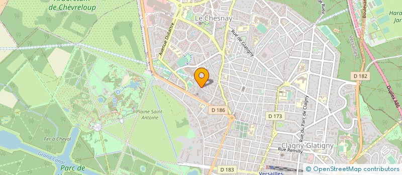 localisation de l'entreprise FIGATINGA  LE CHESNAY-ROCQUENCOURT