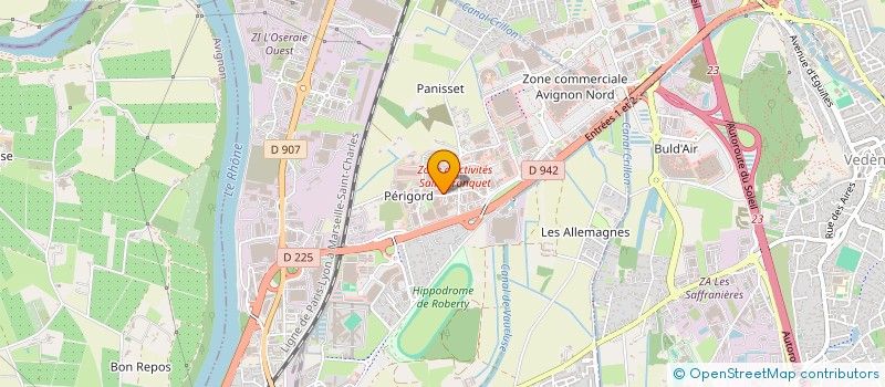 localisation de l'entreprise FIGD III  LE PONTET