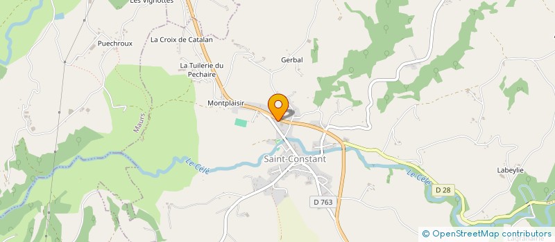 localisation de l'entreprise FIGEAC SARL à SAINT-CONSTANT-FOURNOULES
