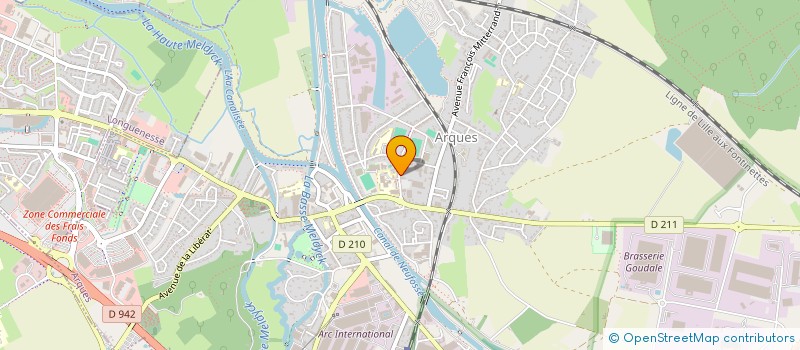 localisation de l'entreprise FIGECAP à ARQUES
