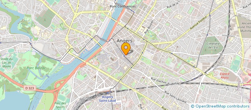 localisation de l'entreprise FIGEMO à ANGERS