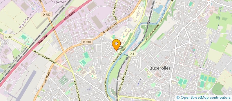 localisation de l'entreprise FIGESBATHIE à POITIERS