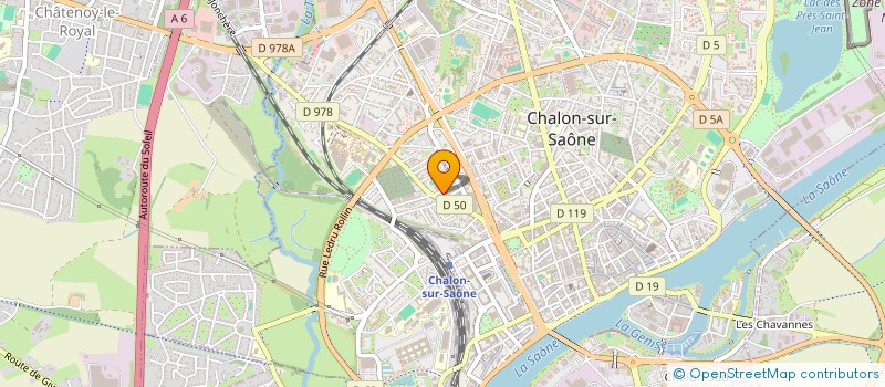 localisation de l'entreprise FIGESO  CHALON-SUR-SAONE