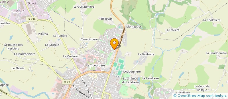 localisation de l'entreprise FIGESPAR à LES HERBIERS
