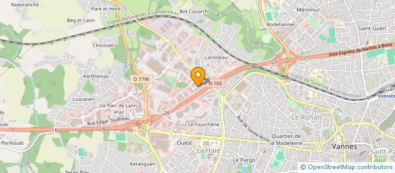 localisation de l'entreprise FIGEST  VANNES