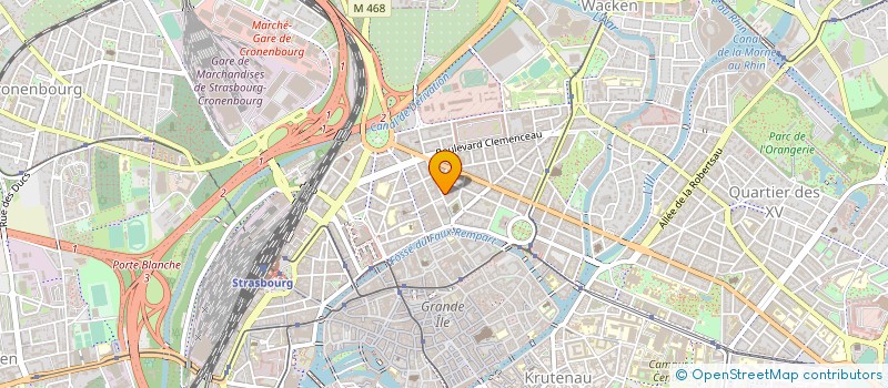 localisation de l'entreprise FIGEST à STRASBOURG