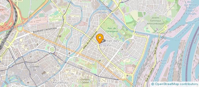 localisation de l'entreprise FIGESTA à STRASBOURG