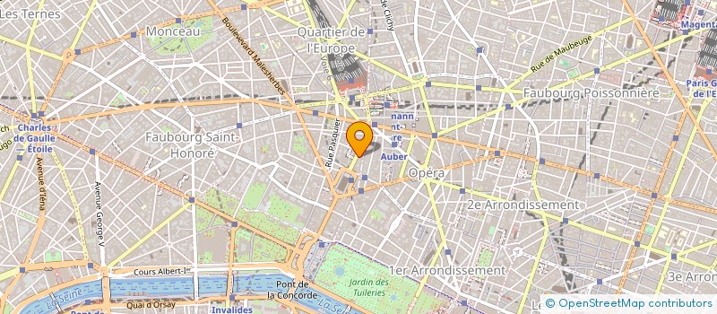 localisation de l'entreprise FIGESTAUDIT  PARIS