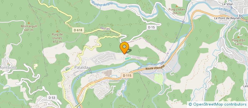 localisation de l'entreprise FIGHT ACADEMIE SELF DEFENSE  AMELIE-LES-BAINS-PALALDA