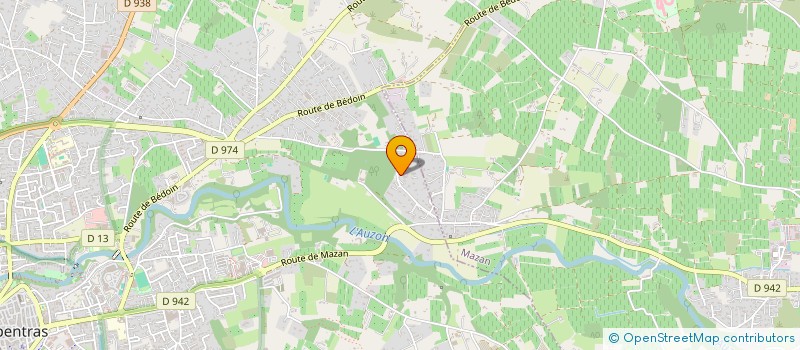 localisation de l'entreprise FIGHT AIDS - MAISON DE VIE à CARPENTRAS