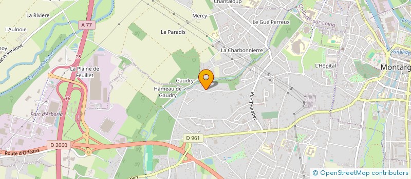 localisation de l'entreprise FIGHT CLUB 45 à VILLEMANDEUR