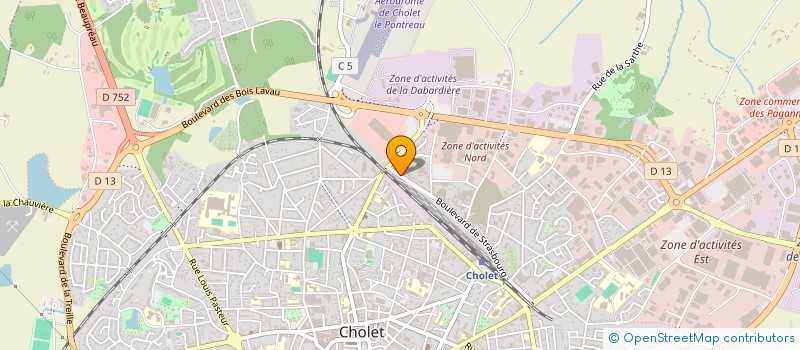 localisation de l'entreprise FIGHT CLUB DES MAUGES à CHOLET