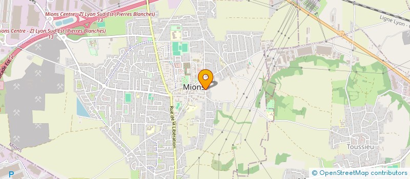 localisation de l'entreprise FIGHT FITNESS KARATE MIONS à MIONS