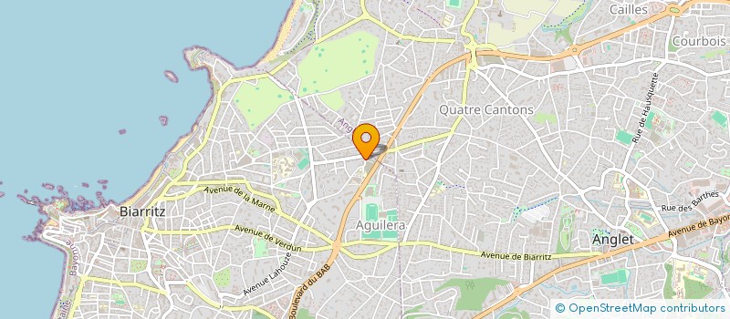 localisation de l'entreprise FIGHT SCHOOL BIARRITZ à BIARRITZ