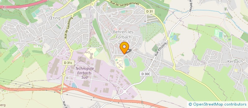 localisation de l'entreprise FIGHT TEAM GYPSY  BEHREN-LES-FORBACH