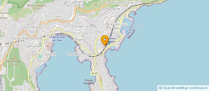 localisation de l'entreprise FIGHT TRAINING ACADEMY EZE BEAULIEU  EZE