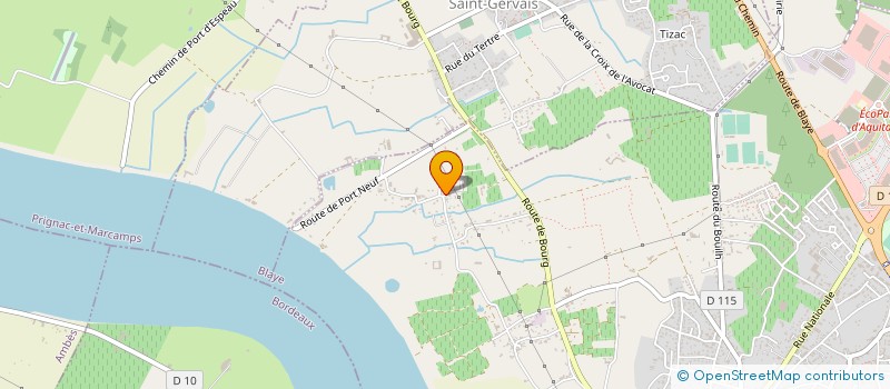 localisation de l'entreprise FIGHT YOUR FAT AND BE STRONG (FYF)  SAINT-ANDRE-DE-CUBZAC