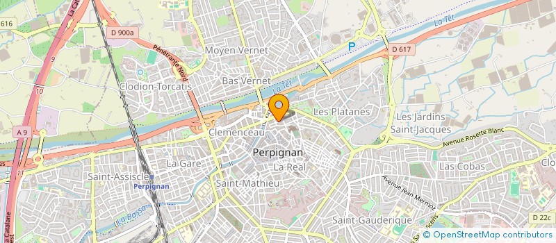 localisation de l'entreprise FIGHT YOUR MIND OPEN  PERPIGNAN