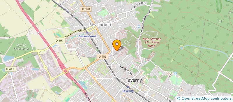 localisation de l'entreprise FIGHT ZONE  BESSANCOURT