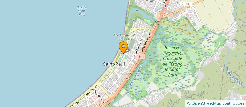 localisation de l'entreprise FIGHTER CLUB à SAINT-PAUL