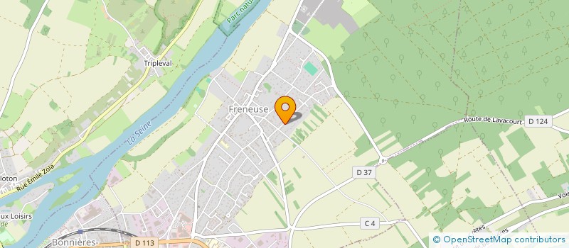 localisation de l'entreprise FIGHTING CLUB KARATE CONTACT  FRENEUSE